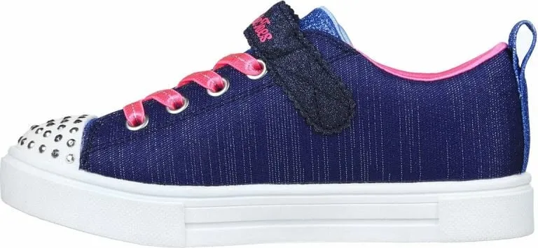 Atlete për fëmijë Skechers, blu marine - 5