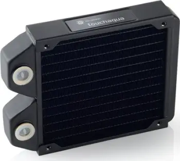 Radiator ftohës uji Bitspower Touchaqua Tarasque 120mm, dual fan, i zi