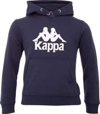 Bluzë me kapuç për fëmijë Kappa Taino Kids Hoodie 705322J-821, pambuk poliester, navy, 176