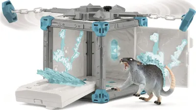 Set lojërash Schleich 42676 ELDRADOR CREATURES BattleCave Ice Rat, 40 pjesë, nga 7 vjeç - 1