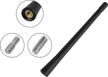 Antene universale makinash Blow 22-692, mast gome fleksibël 17cm, e zezë