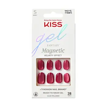Thonj artificial KISS Gel Fantasy Magnetic (Set Us Free), 28 copë