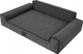 Shtrat për qen Hobbydog Velvet Dog Bed XL, 98x66 cm, i kaf