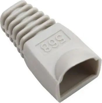 Kapak lidhjeje RJ45 Intellinet, Ø 6,2 mm, 10 copë, i hirtë