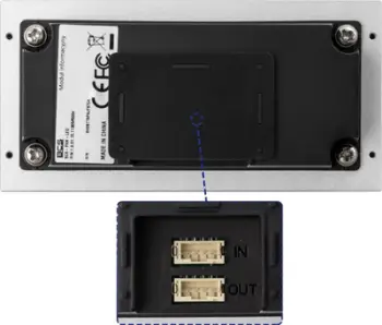 Modul informimi BCS BCS-PAN-LED, 3 LED, IP65, argjendtë