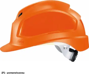 Helmeta mbrojtëse Uvex Pheos 9772230, sportive, me ventilim, portokalli