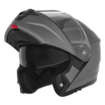 Helmeta modulare moto Nox N968, polikarbonat, vizier dielli, e zezë
