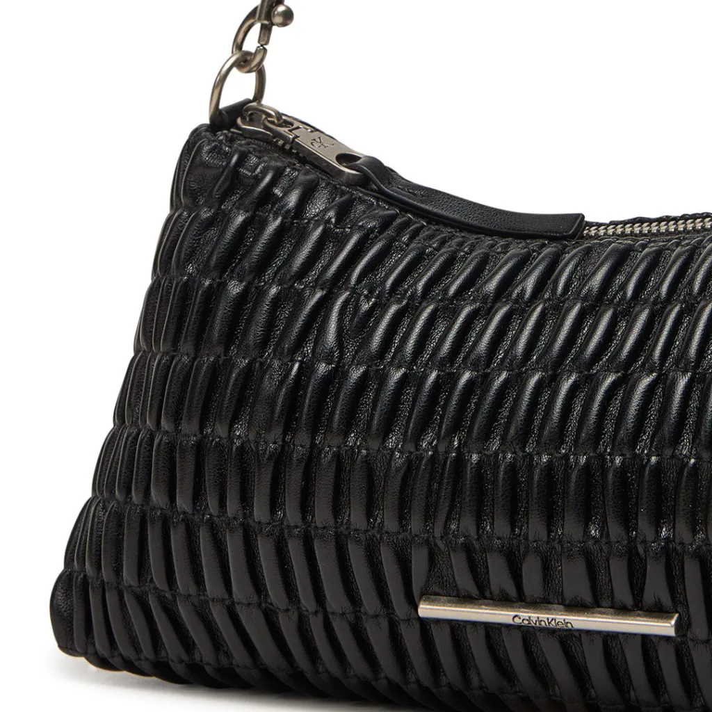 Qantë CALVIN KLEIN ROUCHED SHOULDER BAG - 6