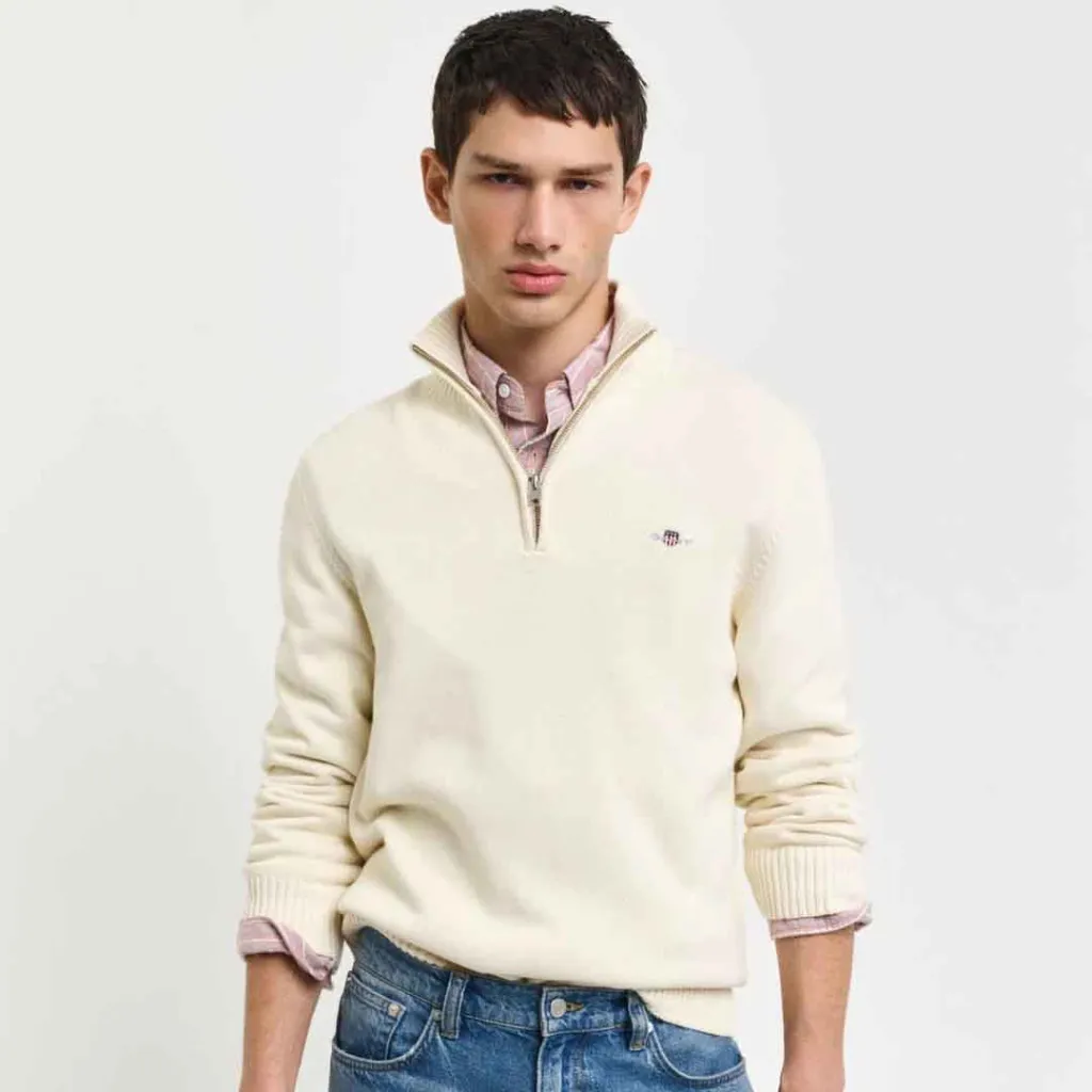 Duks GANT CASUAL COTTON HALF ZIP - 2