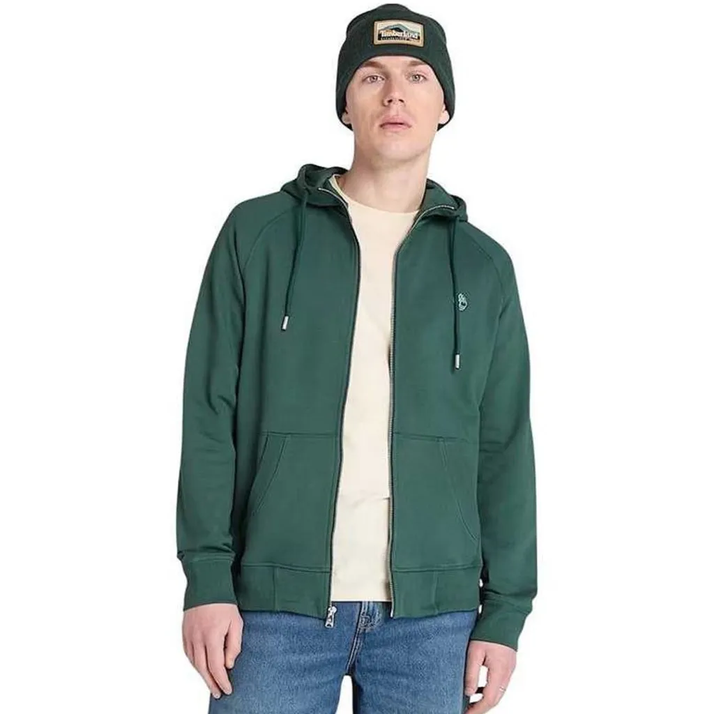 Duks TIMBERLAND Brushed Back Full Zip Hoodie - 2