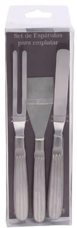 Set lugësh shërbimi 100%CHEF, çelik inox, 3 copë