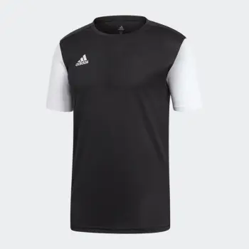 Fanellë futbolli për meshkuj dhe fëmijë adidas Estro 19 JSY, e zezë