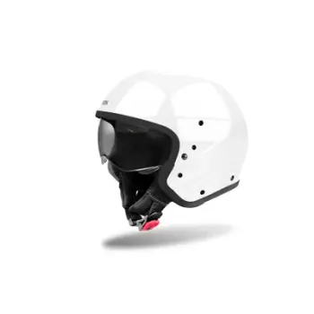 Helmeta moto Airoh J 110 Jet, Composite Carbon, sportive, e zezë