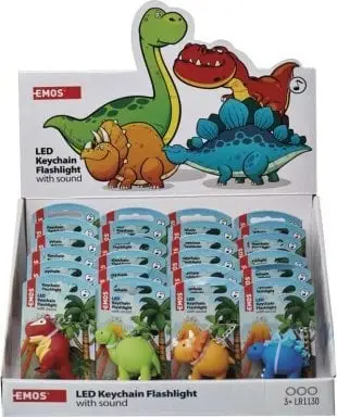 Varesë çelësash EMOS Dino me LED, plastikë, jeshile