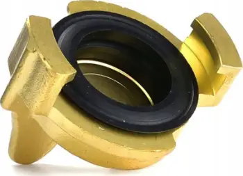 Kapak mbyllës GEKA G70150, lidhje Claw 40mm, mesing, i artë