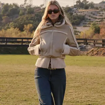 Jakne GUESS JEANS GJ FAUX SHEARLING JKT