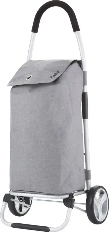 Karrocë pazari Classic Premium 604360, 40L, deri 30kg, gri