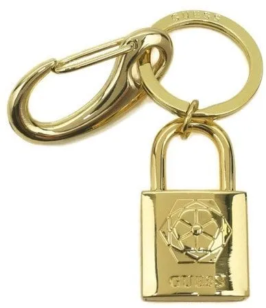 Varëse çelësash Guess RW7421 P2201, metal, ngjyrë ari - 1