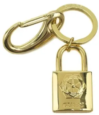 Varëse çelësash Guess RW7421 P2201, metal, ngjyrë ari