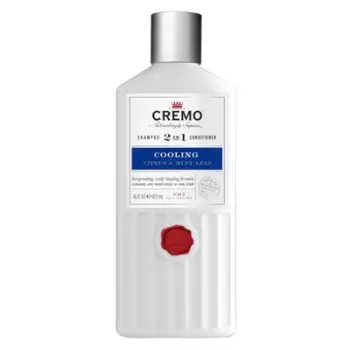 Shampo dhe balsami freskues 2 në 1 Cremo Citrus & Mint Leaf, 473 ml