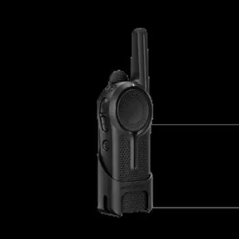 Radio komunikimi Motorola CLR466, IP52, me sinjal të fuqishëm, e zezë
