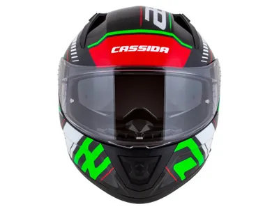 Helmeta moto Cassida Aero Drome, full face, polikarbonat, gri e zezë - 7