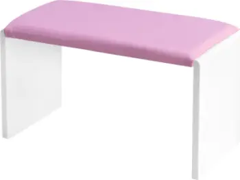 Mbështetëse profesionale për manikyr Momo Rose, ergonomike, rozë