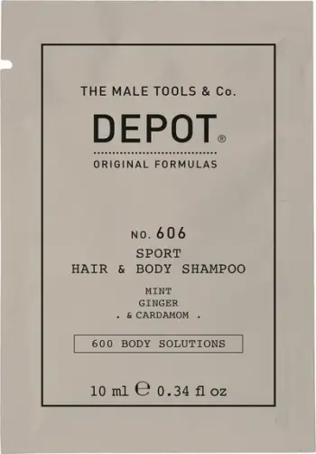 Shampo dhe xhel dushi 2 në 1 Depot No. 606 Botanical Complex, 10 ml