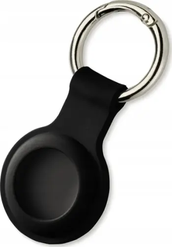 Varëse çelësash Hama Keychain, për Apple AirTag, silikon, e zezë