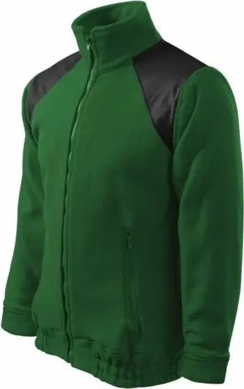 Jakne Polar Rimeck unisex për turizëm/jashtë, ngjyrë jeshile