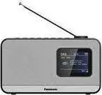 Radio portative Panasonic RF-D15EG-K, DAB+, Bluetooth, e zezë