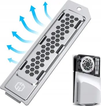 Kapak metalik ftohës GRAUgEAR për PS5 M.2 SSD Expansion Slot, metal, gri