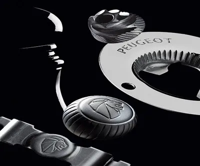 Kapak mulli piperi Peugeot, manual, mat nikel - 3