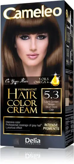 Ngjyrë për flokë Delia Cameleo HCC Omega+, 5.3 Light Golden Brown