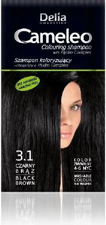 Ngjyrë për flokë Delia Cosmetics Cameleo Color Shampoo 3.1, kafe