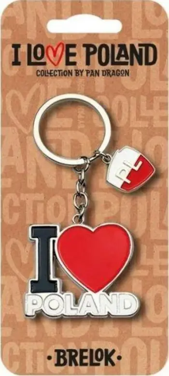 Varëse çelësash ILP I Love Poland Polska ILP-BRE-B-PL-08, suvenir dekorativ, shumëngjyrëshe