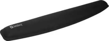 Mbështetëse xheli për kyçe tastiere Sandberg 520-25, ergonomike, e zezë