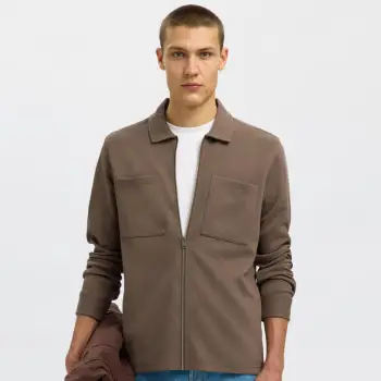 Jakne SELECTED SLHJACKIE SWEAT ZIP JACKET NOOS
