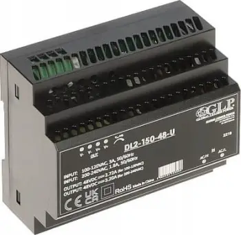 Furnizues energjie DIN Rail DL2 HDR-150-48, 48V, 150W 3.2A
