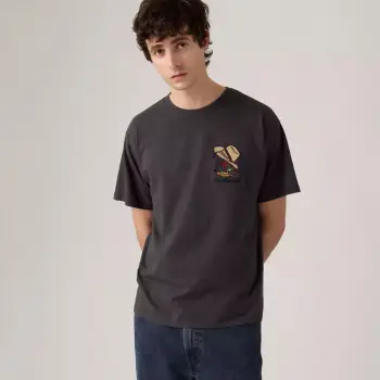 Maicë LEVIS VINTAGE FIT GRAPHIC TEE HORSESHOE BISO