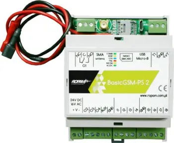 Modul njoftimi dhe kontrolli BasicGSM-PS-D4M 2, GSM, kontroll në distancë