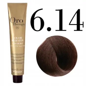 Ngjyrë për flokë Fanola Oro Therapy, 6/14, 100 ml