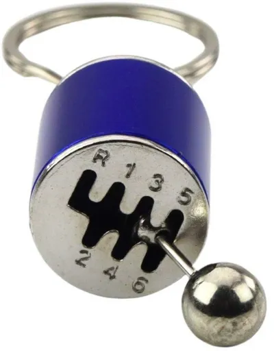 Varëse çelësash metalike Gearbox, levë lëvizëse, blu - 2