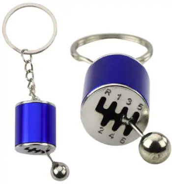 Varëse çelësash metalike Gearbox, levë lëvizëse, blu