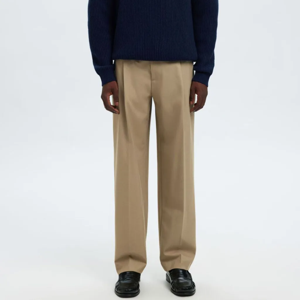 Pantallona SELECTED SLH220-LOOSE FINN FLEX PANTS N - 8
