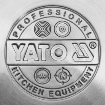Tigan Yato me kapak, 20 x 10.5 cm, 3.3L, çelik inox