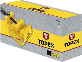 Shtrëngues modeli Topex 07A306, nofulla 60mm, alumini, gri