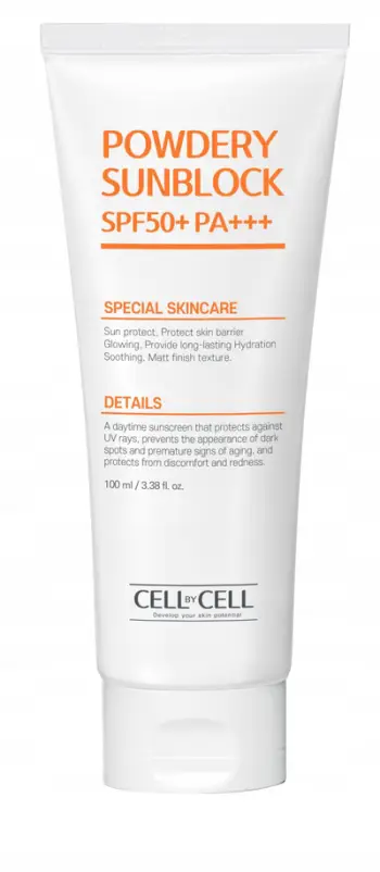 Krem dielli Cell By Cell Powdery Sunblock, fytyrë, SPF 50+, 100 ml