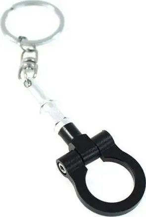 Varëse çelësash MTuning Tow Hook Keyring, dizajn sportiv, e zezë