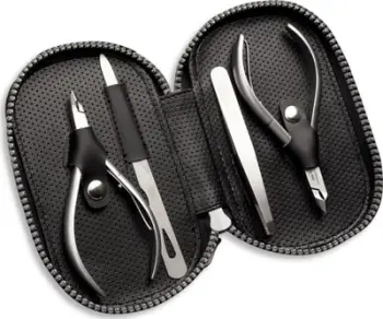 Set manikyri Nghia Export MD-33, kuti manikyri, portabël, shumëngjyrëshe
